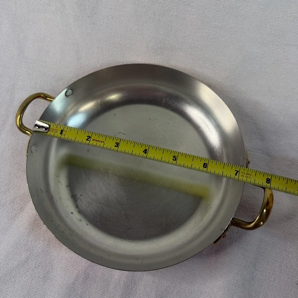 Vintage ODI (Old Dutch International) Stamped Copper Pans 5-piece Portugal